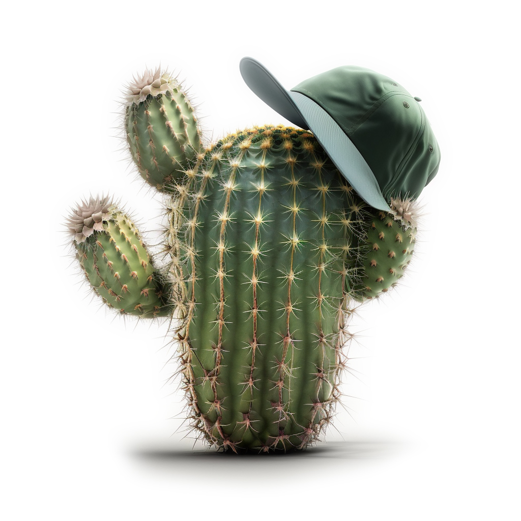 Lorant Bodi A Hyper Realistic Cactus With A Baseball Cap On A W 4F9E9Ef9 D7Ce 49Eb 948C D09464Af32F0
