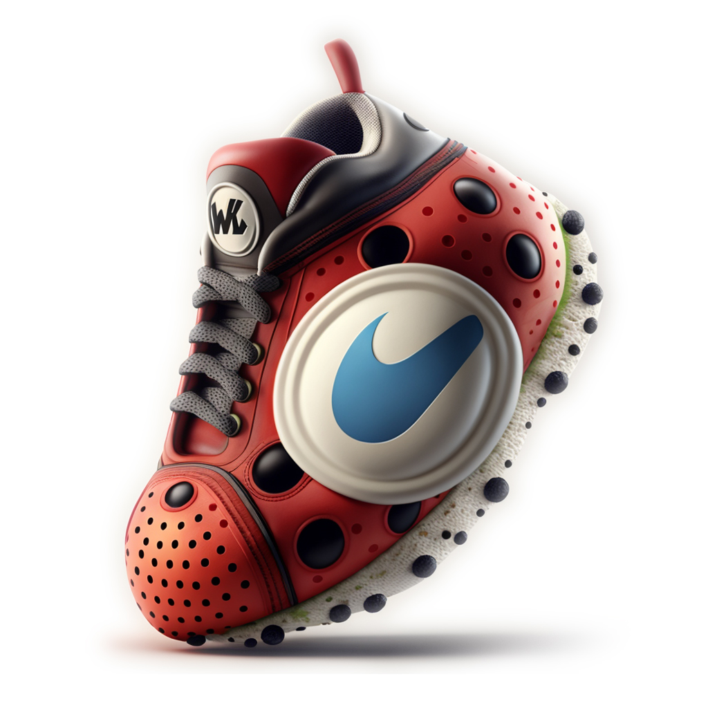 Lorant Bodi Hyper Realistic Ladybug Design A Nike Logo On White Bec013F6 Fded 4Fe9 A736 79461B748F00