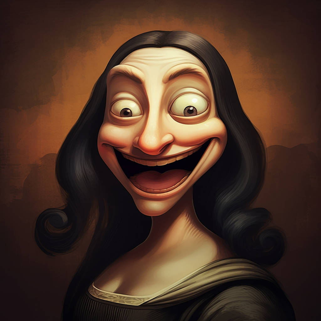 Lorant Bodi A Cartoon The Enigmatic Smile Of Mona Lisa 01C38E73 Acc2 4604 9865 D12Fa3C26199